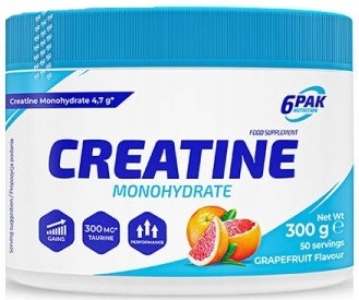 6PAK CREATINE MONOHYDRATE 300g KREATYNA MONOHYDRAT