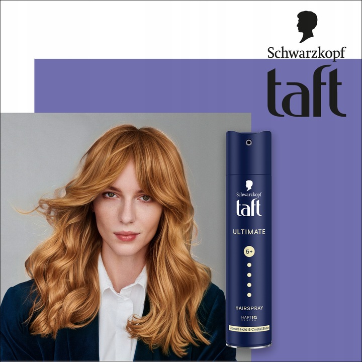 Taft Ultimate Lakier do Włosów Zestaw 3x250ml