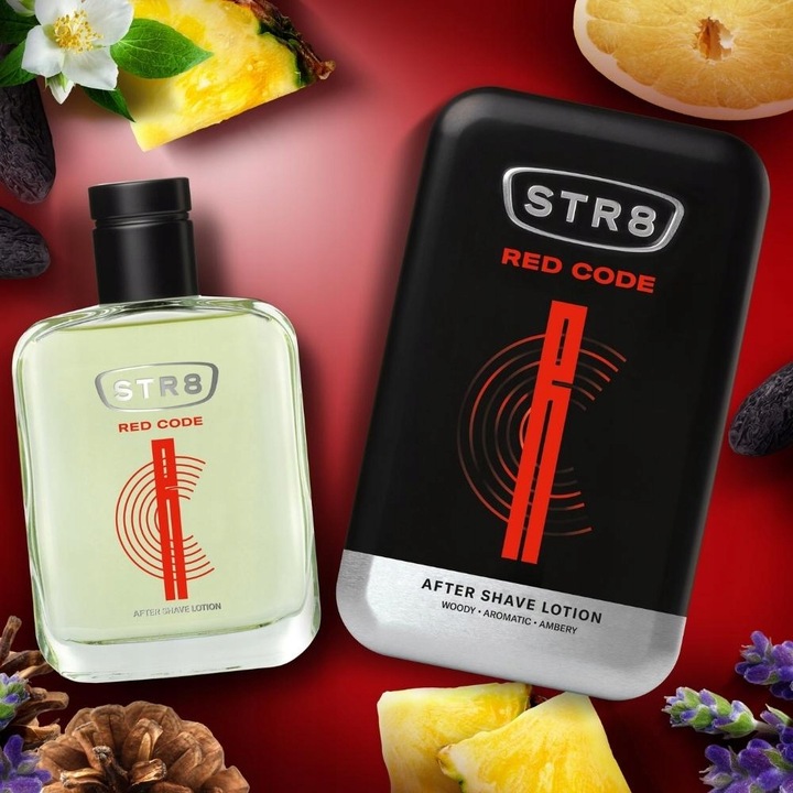 STR8 RED CODE WODA PŁYN PO GOLENIU 100ML W PUSZCE