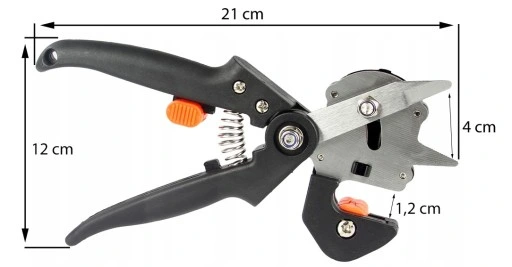 NOŻYCE SEKATOR do SZCZEPIENIA DRZEW KRZEWÓW WINOGRON OKULIZACJA + TAŚMA