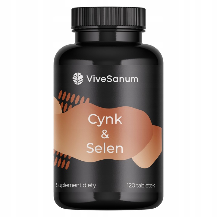 CYNK & SELEN - Odporność, zdrowa skóra, włosy i paznokcie - 120 tabletek