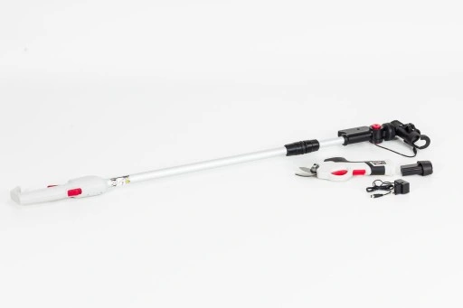 SEKATOR do gałęzi AKUMULATOROWY NAC 7,2V na wysięgniku +AKU 1,5Ah+Ładowarka