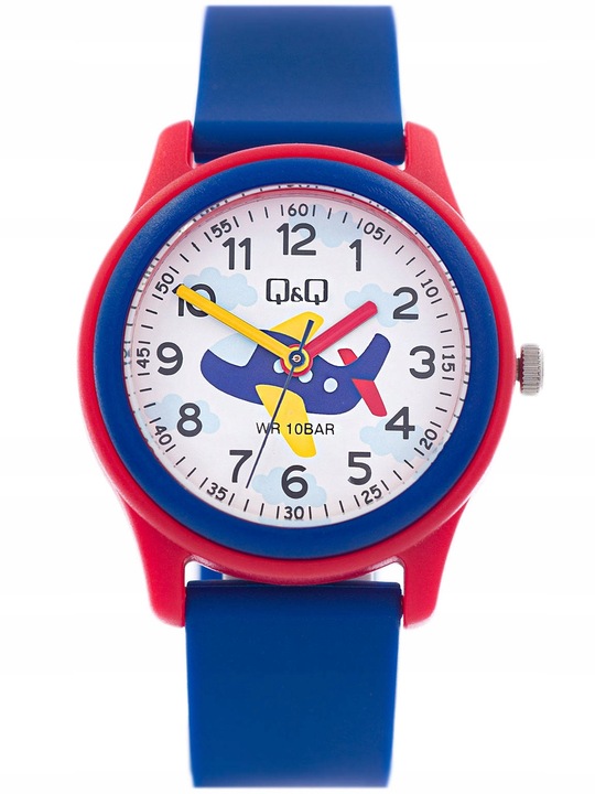 DZIECIĘCY ZEGAREK QQ VS59J009Y DLA CHŁOPCA 10BAR