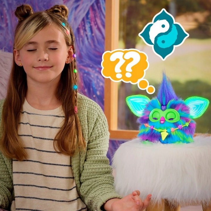 FURBY 2.0 Interaktywna maskotka Zorza Galaxy Świeci w ciemności F8901