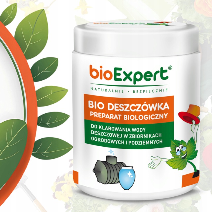 Środek do deszczówki Oczyszczanie wody Bio deszczówka 3x450g BIOEXPERT