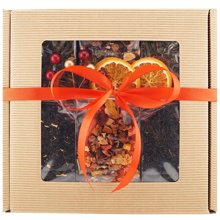 Zestaw Prezentowy, Kosz Herbat Mix na Urodziny dla Mamy, Nauczyciela