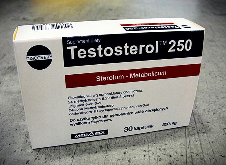 Mocny Preparat Testosterol Masa Siła libido Testosteron sterole
