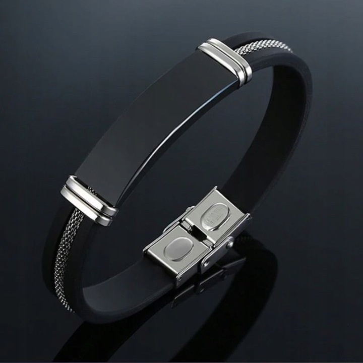 BRANSOLETKA MĘSKA PREZENT DLA SYNA OD MAMY TATY