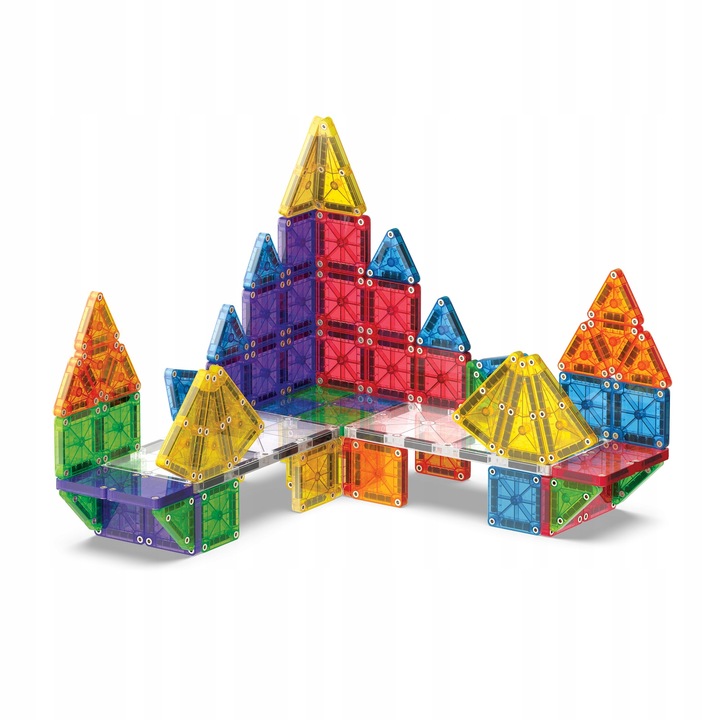 Klocki magnetyczne microMAGS 70 elementów Magna Tiles