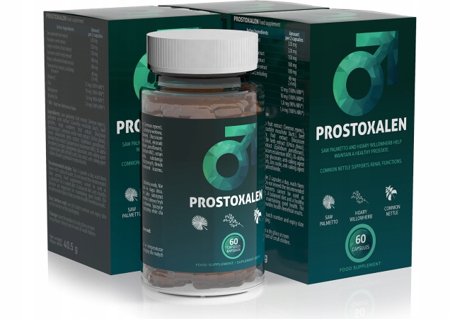 Prostoxalen - kapsułki z palmą sabałową na prostatę