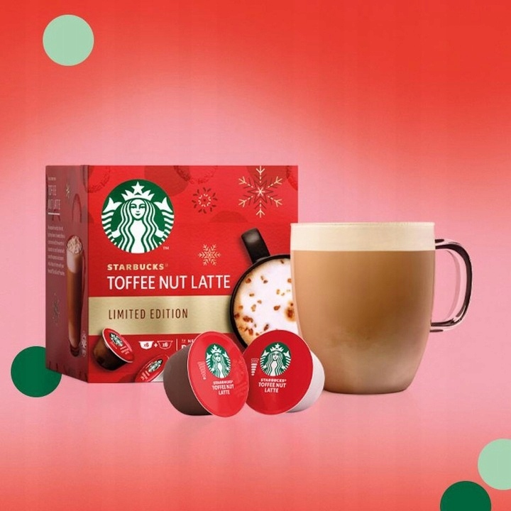 Kapsułki Dolce Gusto STARBUCKS Toffee Nut Latte 12szt