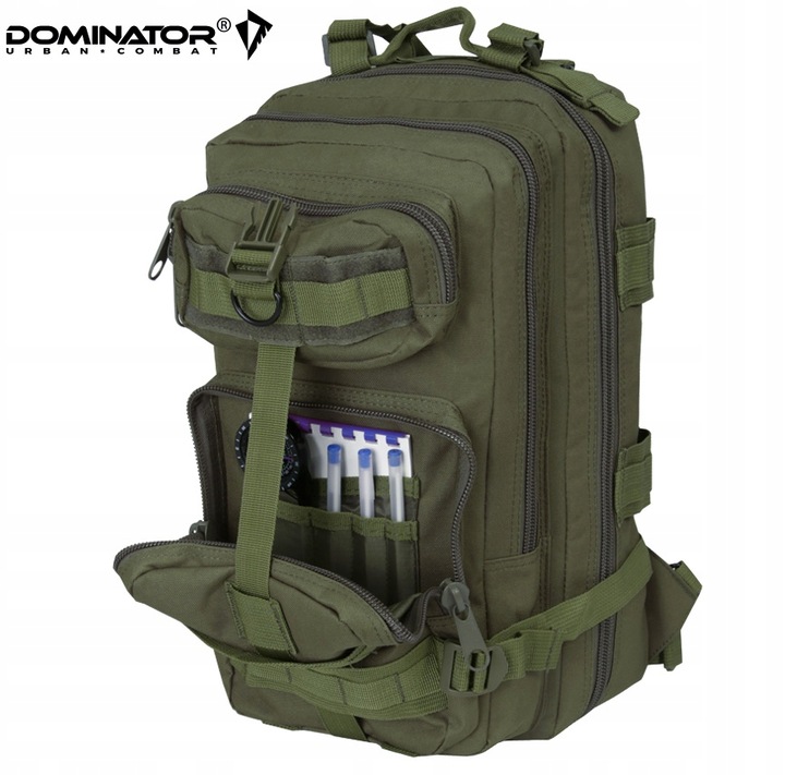 PLECAK WOJSKOWY TAKTYCZNY DOMINATOR SHADOW MIEJSKI GREEN ZIELONY OLIVE 30L