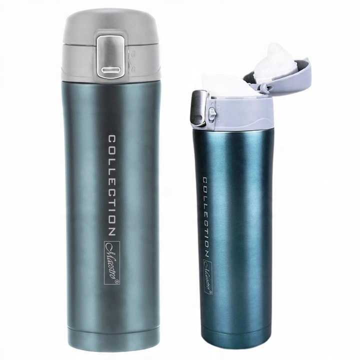 Kubek termiczny termos 450ml bidon Maestro MR1641