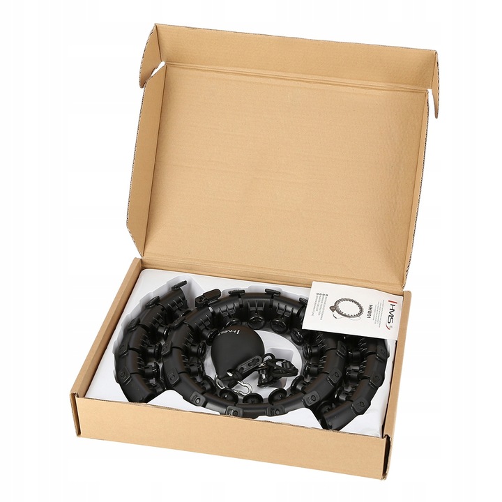 HULA HOP PLUS SIZE KOŁO ODCHUDZAJĄCE Z WYPUSTKAMI I OBCIĄŻNIKIEM HMS HHW12