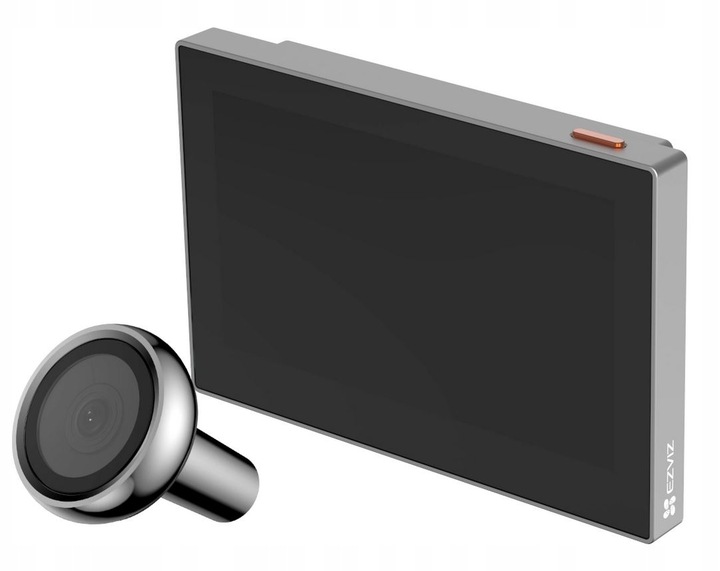 Wizjer Elektroniczny WiFi EZVIZ HP2 WiFi z Kamerą i Ekranem LCD Srebrny