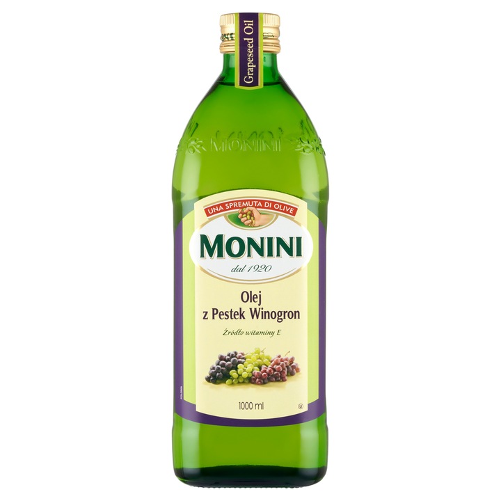 Monini Olej z pestek winogron rafinowany 1000 ml