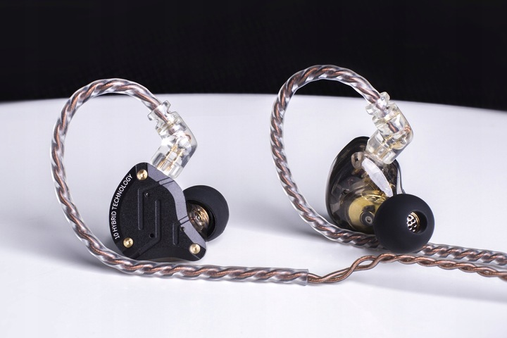 KZ ZS10 PRO armatura 2DD+8BA hybryda + GRATIS