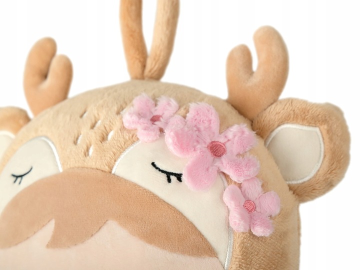 LALKA METOO SARENKA Z KWIATUSZKAMI 50 cm Z IMIENIEM PREZENT NA CHRZEST