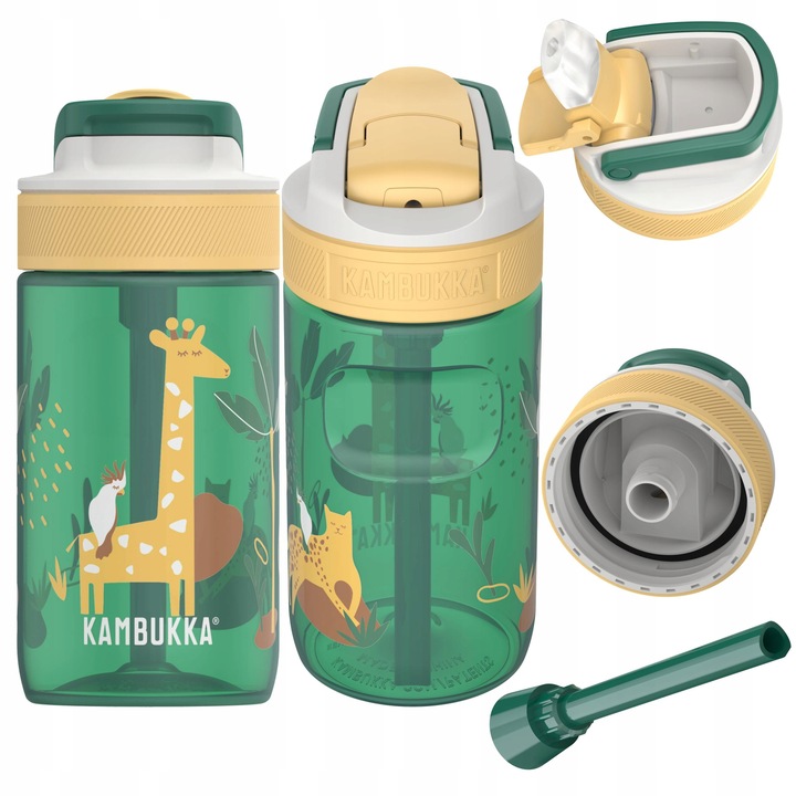 Butelka bidon dla dzieci na wodę do szkoły przedszkola Kambukka Lagoon 0,4l