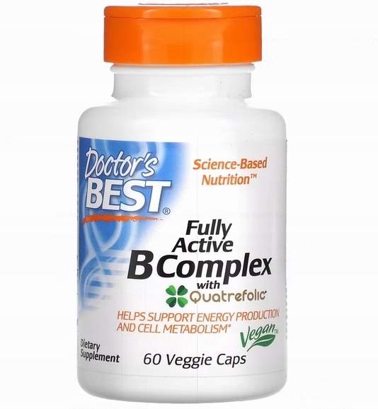 Doctor's Best Fully Active B Complex 60kap