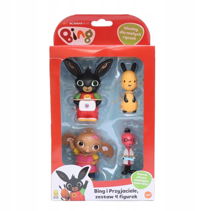 BING Molly Sula Flop czteropak figurki