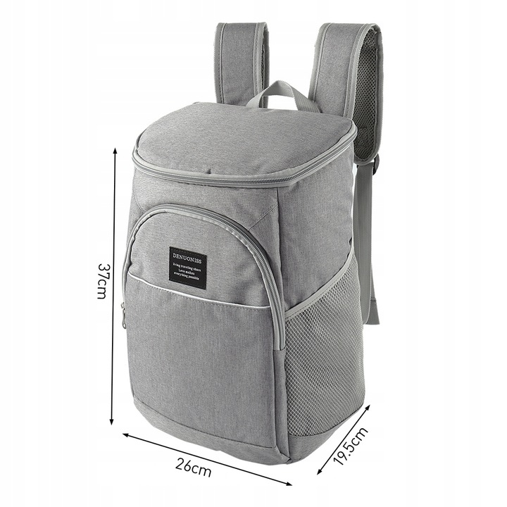 PLECAK TERMICZNY TERMOIZOLACYJNY TURYSTYCZNY TORBA PODRÓŻNA LODÓWKA PLAŻOWA