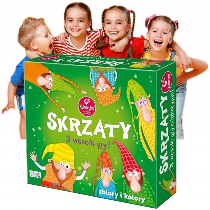 Skrzaty. 3 wesołe gry