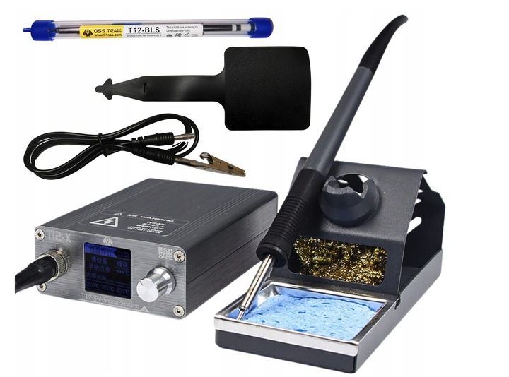 Lutownica OSS Team T12-X wersja 75W ! + Grot (Poprawiony model)!
