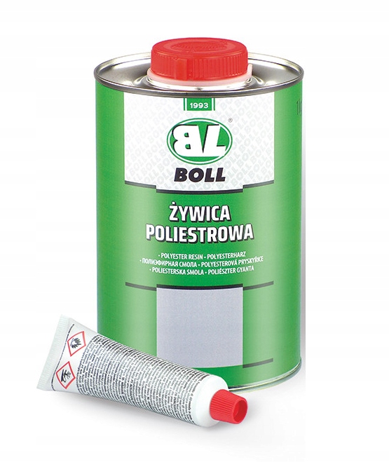 Boll Zestaw do naprawy łodzi ŻYWICA 1L+TKANINA 200g