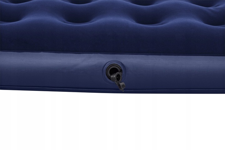 Dmuchany Materac turystyczny 2-osobowy flokowany BESTWAY 203x152x22cm