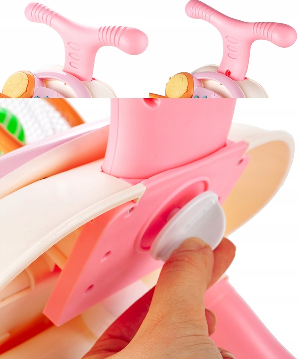 CHODZIK PCHACZ 5W1 KOSZYKÓWKA PANEL STOLIK EDUKACYJNY INTERAKTYWNY DZIECKA