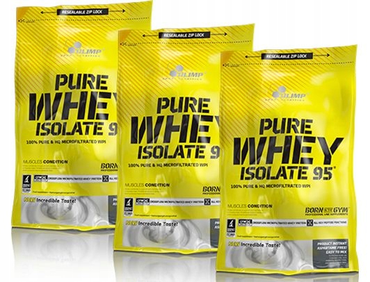 OLIMP PURE WHEY ISOLATE 95 600g ODŻYWKA BIAŁKOWA IZOLAT BIAŁKA WHEY WPC