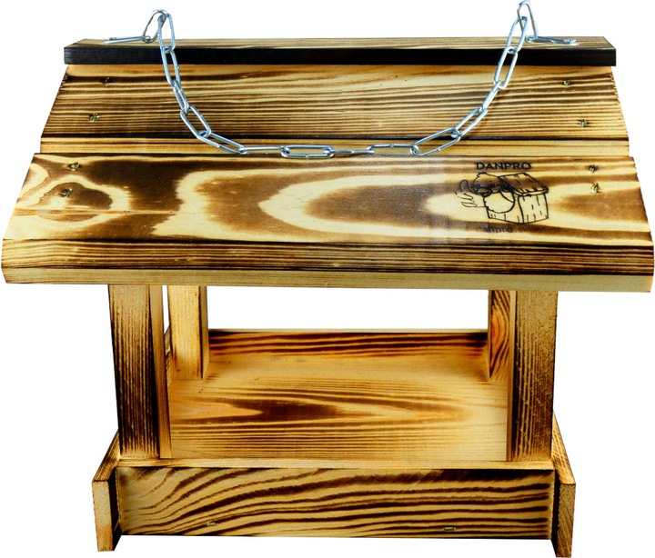 Karmnik dla ptaków domek budka drewniany