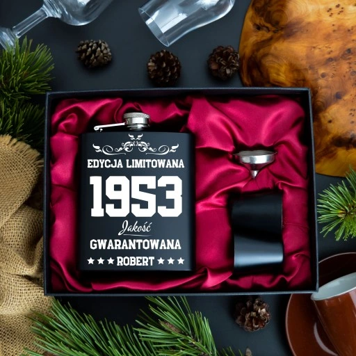 PREZENT NA URODZINY PIERSIÓWKA GRAWER 18 30 40 50