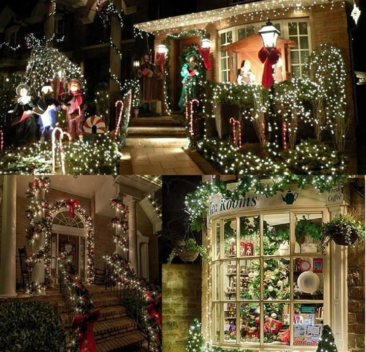 LAMPKI CHOINKOWE 200 LED FLASH ZEWNĘTRZNE WEWNĘTRZNE ŚWIĄTECZNE BIAŁY ZIMNY