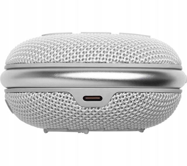 Głośnik przenośny JBL Clip 4 biały 5 W