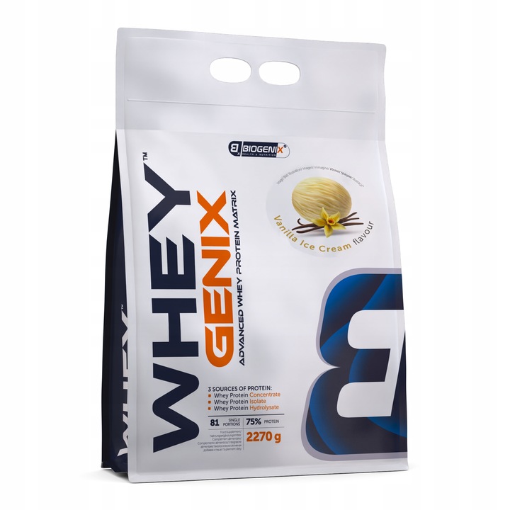 OLIMP BIOGENIX WHEY GENIX 2270g BIAŁKO SERWATKOWE ODŻYWKA BIAŁKOWA WPC