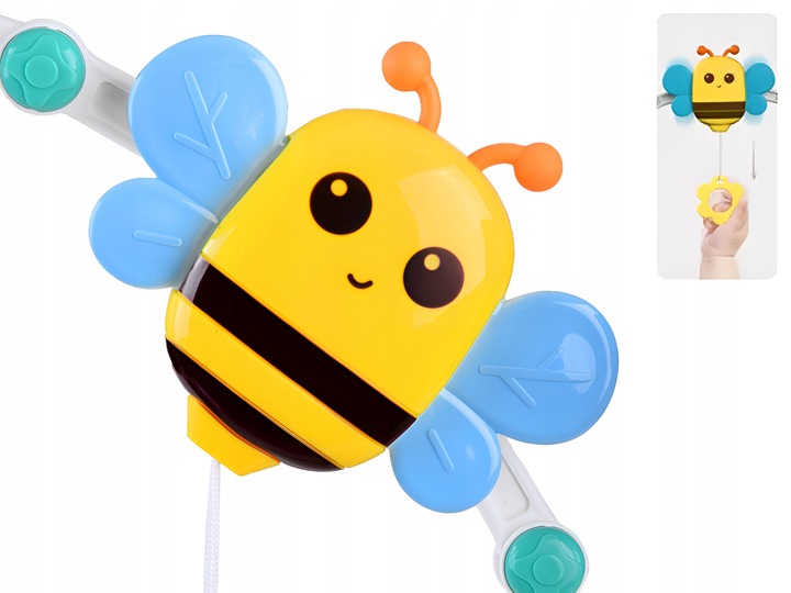 PAŁĄK ŁUK ZAWIESZKA SENSORYCZNA GRZECHOTKA ŁÓŻECZKA WÓZKA FOTELIKA GRYZAKI