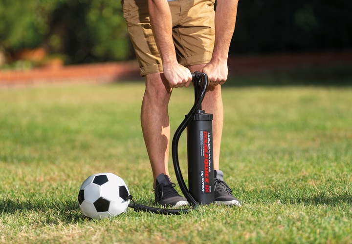 Pompka Ręczna Tłokowa Dwukierunkowa Do Materacy Double Quick III INTEX