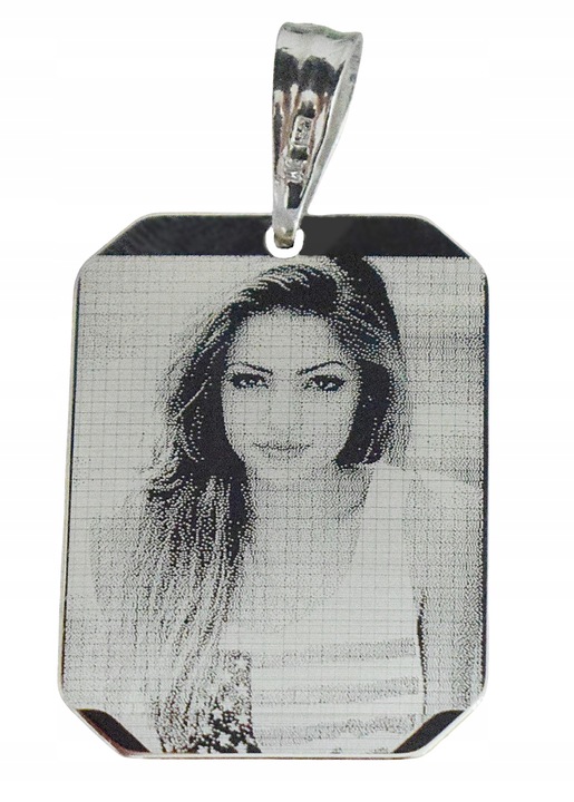 SREBRNY PEŁNY ŁAŃCUSZEK DZIECIĘCY PANCERKA NIEŚMIERTELNIK PR. 925 + GRAWER