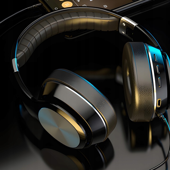 Słuchawki Bezprzewodowe Nauszne Mikrofon Radio MP3 Bluetooth 5.3 JAKOŚĆ