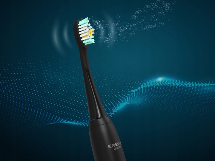 Szczoteczka soniczna elektryczna do zębów 3 tryby Krexus Timer IPX7