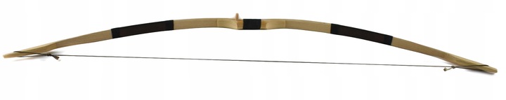 ŁUK DREWNIANY 115cm KOŁCZAN 10 STRZAŁ TARCZE ZESTAW ŁUCZNICZY BRĄZOWY