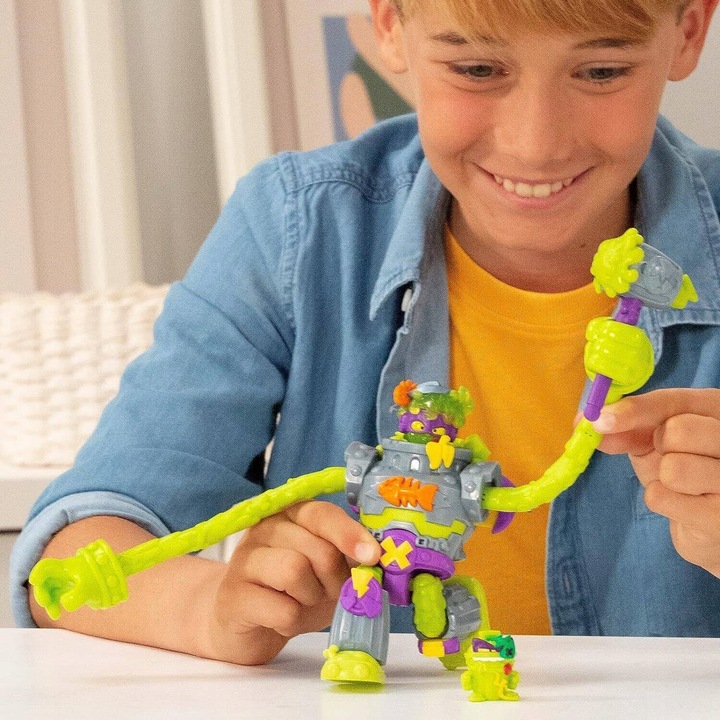 SUPER ZINGS THINGS SUPERTHINGS SUPERBOT TRASHER POWER ARMS TRASHER 25109