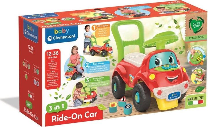 JEŹDZIK 3W1 PCHACZ CHODZIK AUTO AUTKO SAMOCHODZIK