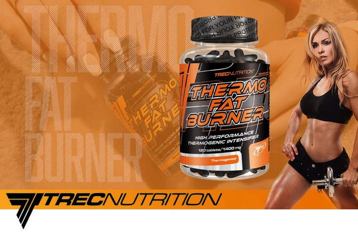 TREC THERMO FAT BURNER 120kaps NIESAMOWITY SPALACZ