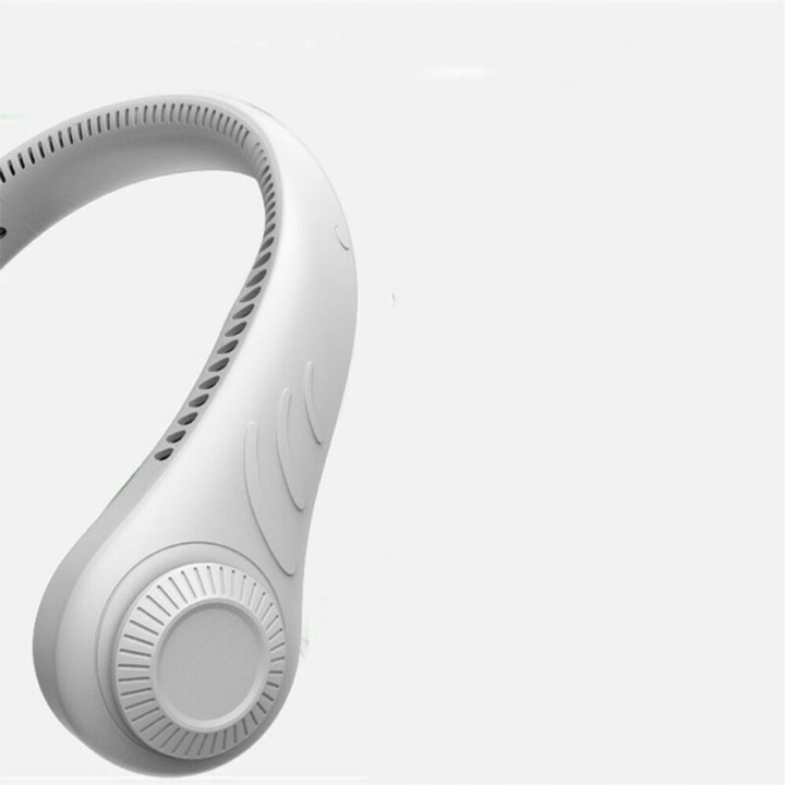 PRZENOŚNY WENTYLATOR NA SZYJĘ MINI BEZŁOPATKOWY CHŁODZIARKA AKUMULATOROWY