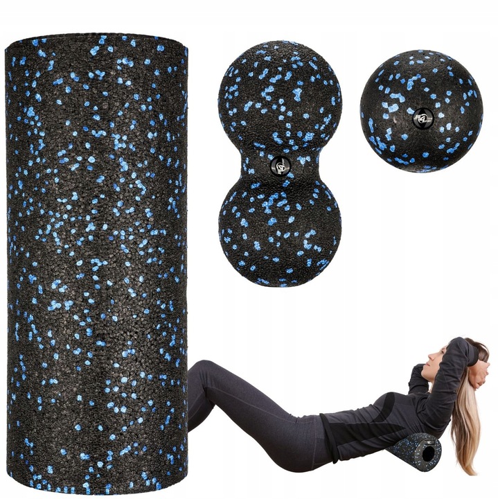 ZESTAW ROLLERÓW DO MASAŻU WAŁEK EPP DUOBALL PIŁKA 3W1 PREZENT