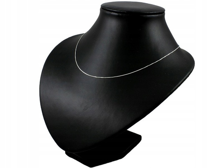 Łańcuszek DAMSKI srebrny KOSTKA cube 40cm 0.7mm SREBRO 925