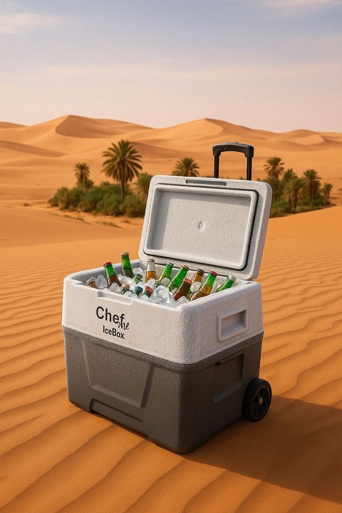 ChefOne IceBox CX40 lodówka przenośna turystyczna 40L zamrażarka